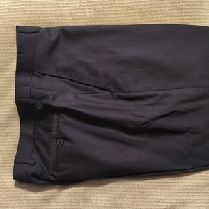 Banana Republic slacks 34x30 mens black with stripes